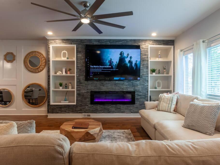 Five75Lux Atl King Bed & Game Room Downtown Атланта Екстериор снимка