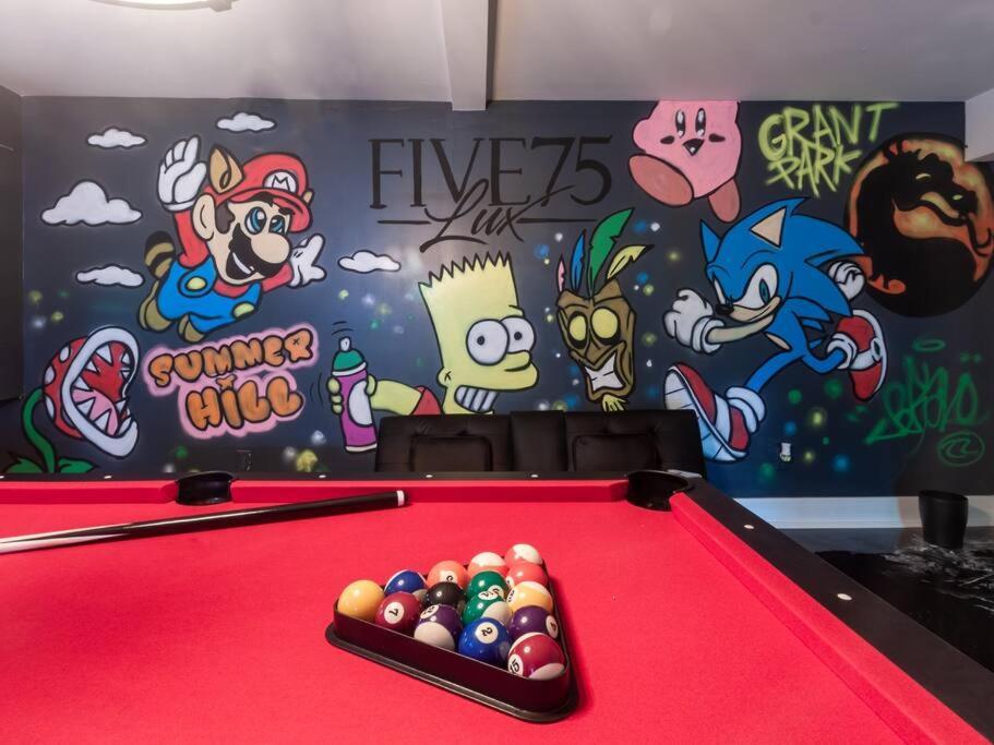Five75Lux Atl King Bed & Game Room Downtown Атланта Екстериор снимка