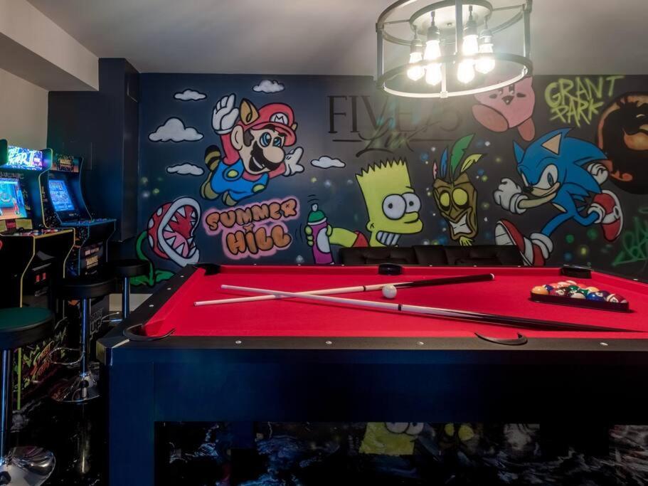 Five75Lux Atl King Bed & Game Room Downtown Атланта Екстериор снимка